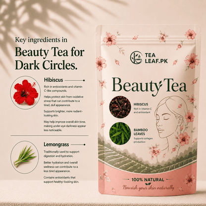Want to Get Rid of Dark Circles? — Beauty Tea