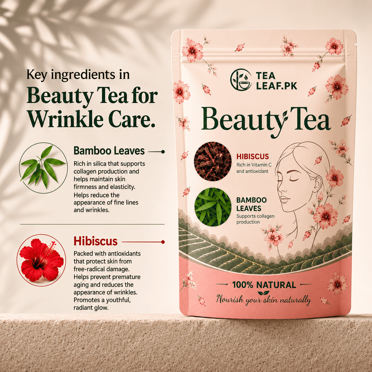 Wrinkles Stealing Your Glow? — Beauty Tea